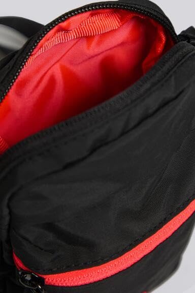 Image of Jordan Nike Air Airborne Crossbody Festival Bag - Two Zip Compartments, Jumpman Logo - Unisex Adult, One Size