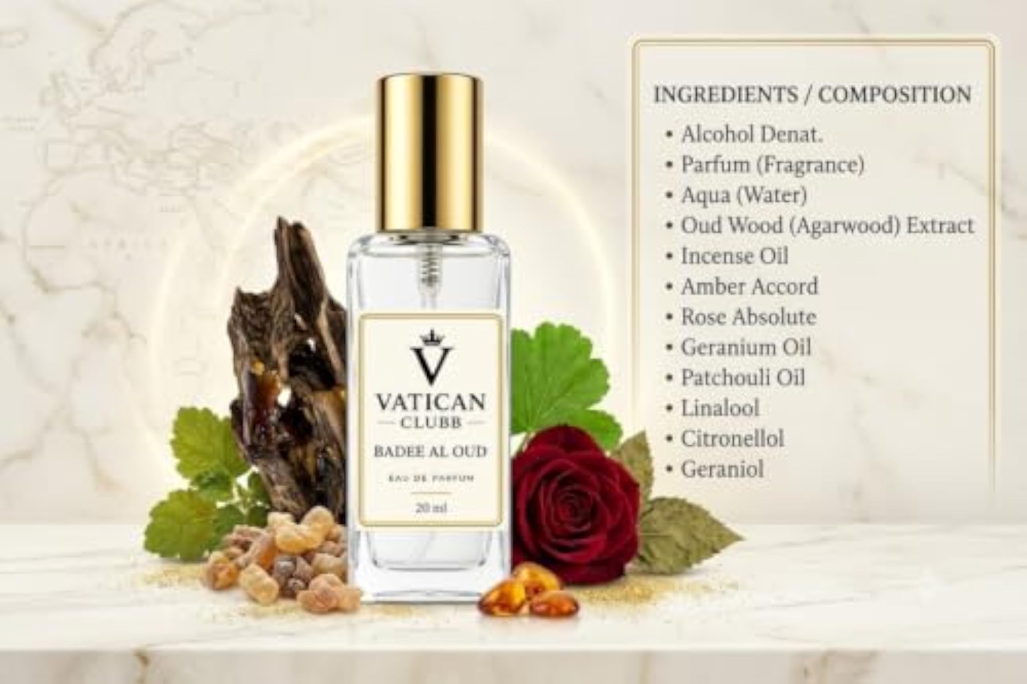 Vatican Clubb Badee Al Oud Eau De Parfum, Luxury