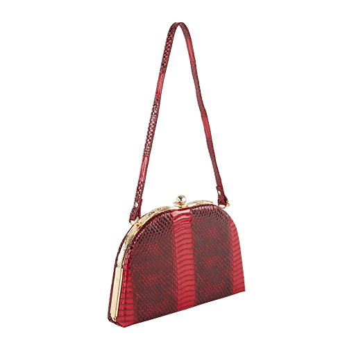Sac à main Alina Rouge Anna Cecere parfait pour vos sorties et le bureau