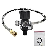 Aopkeo Fill Station Adapter Valve 4500psi for Airsoft PCP Paintball HPA Cylinder Tank Bottle (5/8