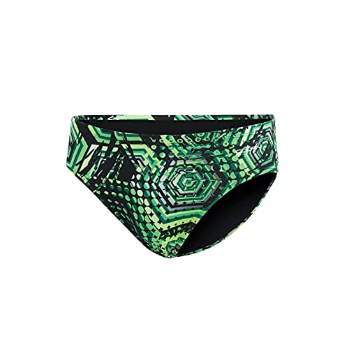 Speedo Men's Shell Shock Brief Navy/Gold 38