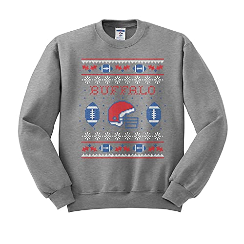 Christmas Buffalo (Sports) Ugly Christmas Sweaters Sweatshirt Unisex