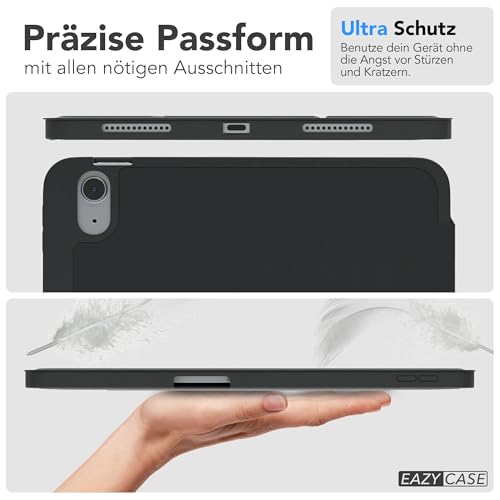 Étui iPad Air 11" M4 (2026) EAZY CASE noir avec porte-stylo intégré - 6