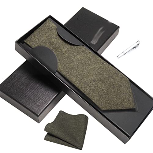 Set de corbata y accesorios para hombre en caja de regalo