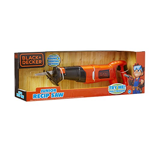 BLACK+DECKER Jr. Recip Saw Kids Outdoor Yard Play Tools