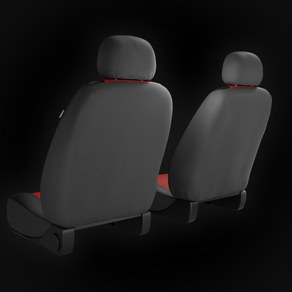 Mossa Fundas Asientos Coche aptas para Seat Ibiza II III IV V 1993-.. XL-RD | Hatchback, SportCoupé, Sportstourer