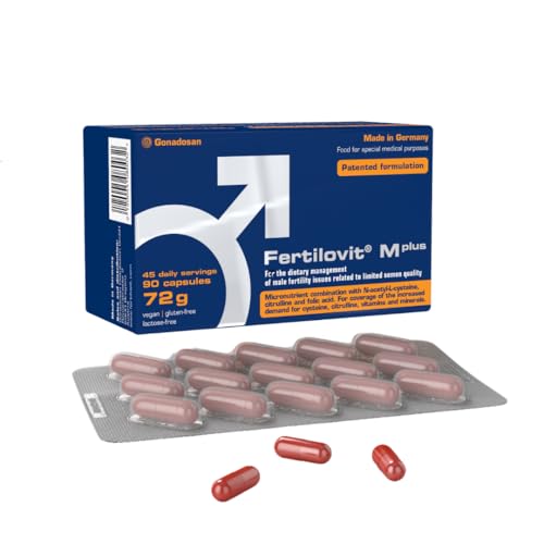 Fertilovit M Plus | Fertilidad y Formación de Espermatozoides | Vitaminas para la Concepción...