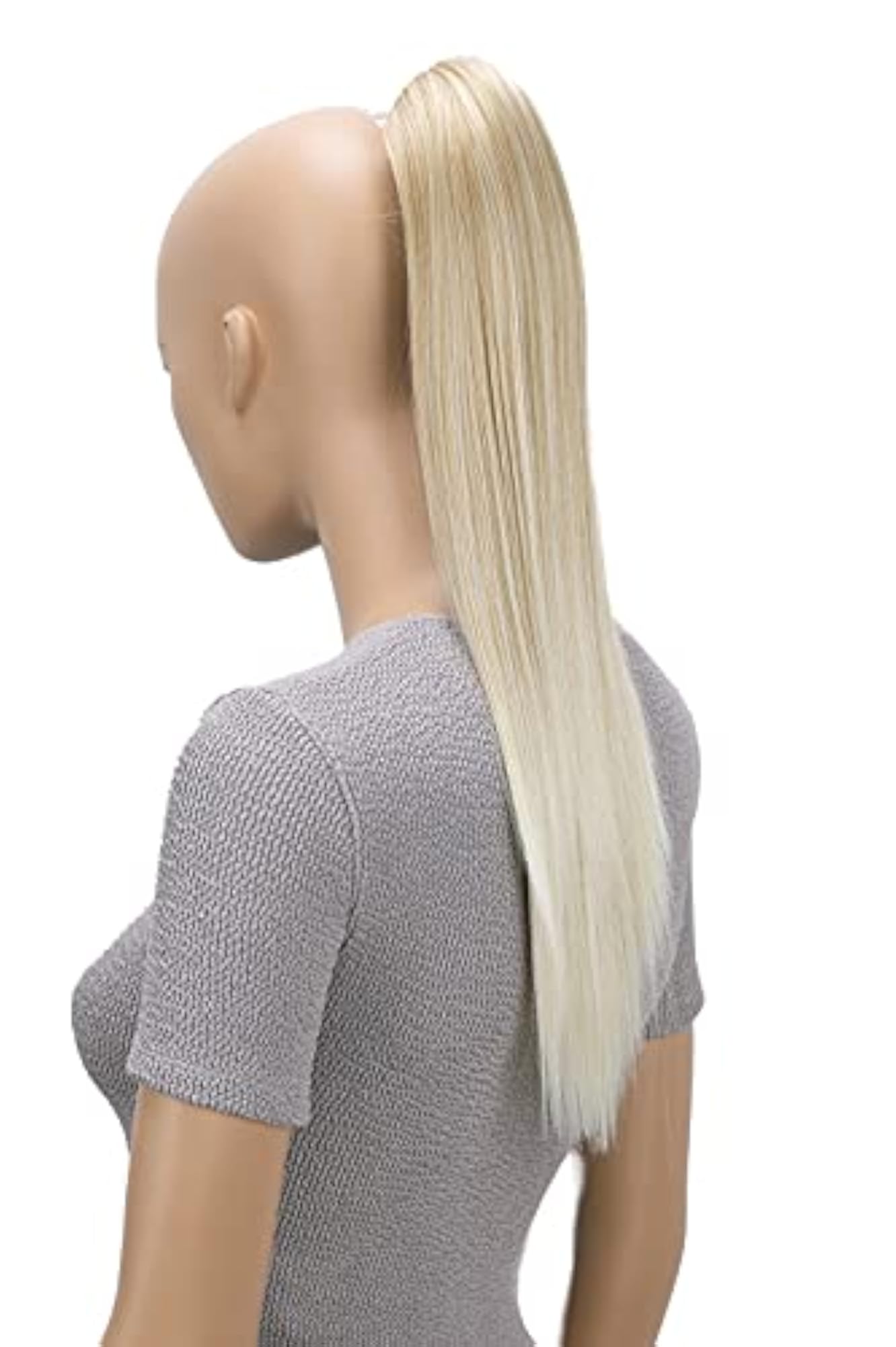 20" Clip On Ponytail Extension Hair Piece