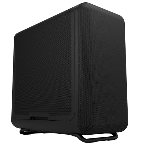 Hyte X50 Air Modern Performance ATX �~�b�h�^���[ PC�Q�[���P�[�X - �s�b�`�u���b�N