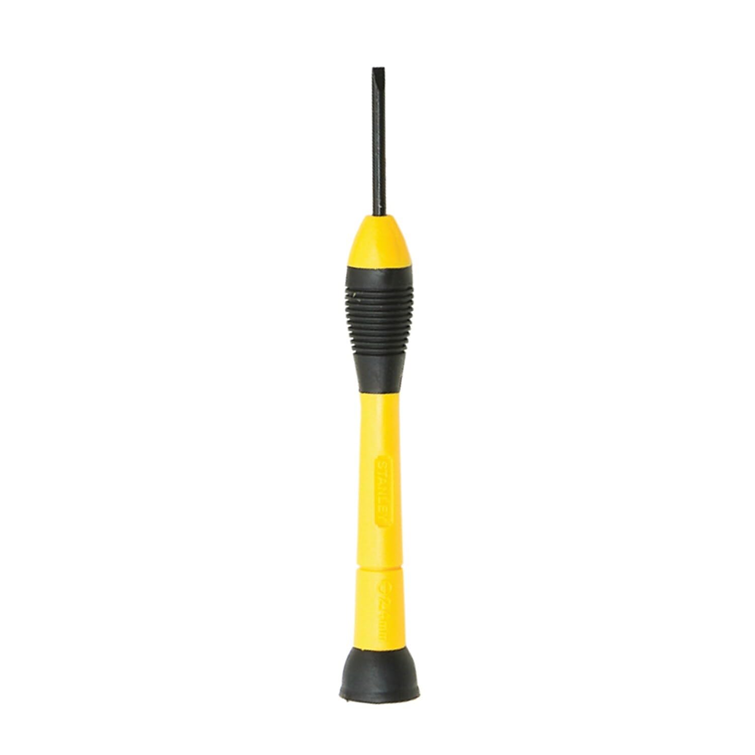 Stanley Tools 66052 6-Piece Precision Screwdriver Set, Black/Yellow