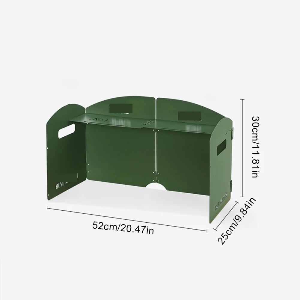 Estufa De Gas Plegable for Camping, Parabrisas Con Capa Almacenamiento, Quemador Cocina, Deflector Viento, Luz, Accesorios Portátiles for Acampar Para camping