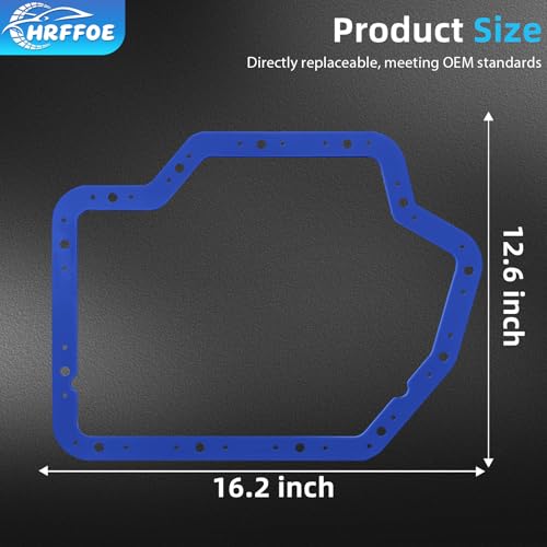Image of Transmission Oil Pan Gasket Fit for GM Turbo 400 & Moroso 93103 | Perfect Compatibility, Internal Steel Shim, Premium Material, No Sealant Needed, Easy Installation