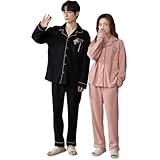 [ＪＵＴＡＯＰＩＮ＼ジュタオピン] パジャマ カップル おそろい パジャマ パジャマお揃いカップル 夏用パジャマ 部屋着 カップル 夏 ペアルック 夏 パジャマ ペアルック 半袖 ペアルック 夏 パジャマ ペアルック 夏 カップル カップル服夏 mkmc2929c-G-M_B-XL