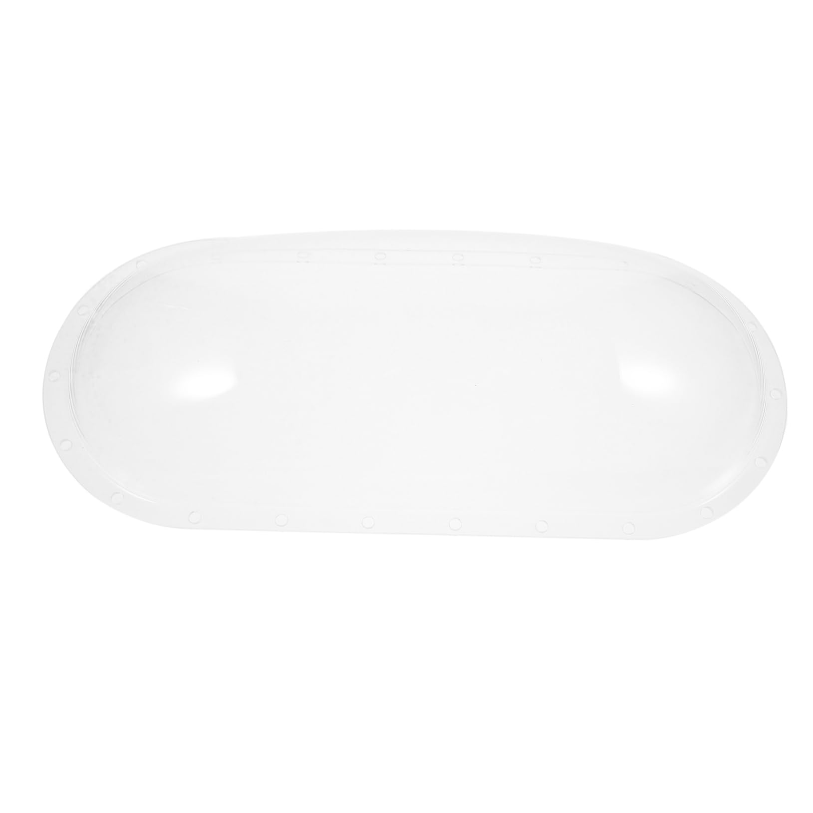 BESTonZON Acrylic Dome Pet Carrier Backpack with Clear Window Spacious Transparent Design for Pets for Travel and Secure and Comfortable Transport