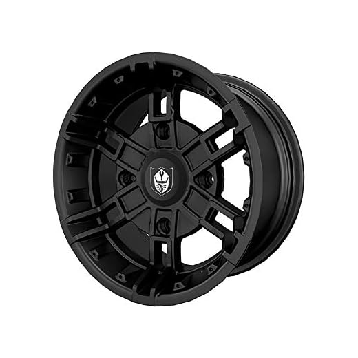 Pro Armor Matte Black 14" x 7" R14 Front Buckle Wheel Rim Polaris 1522544-458 OEM