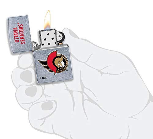 Encendedor de bolsillo Zippo NHL Street Chrome miniatura 5