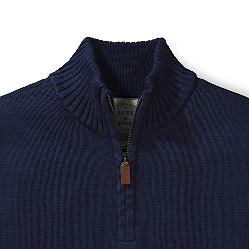 Image of Hope & Henry Men's Half Zip Pullover Sweater
