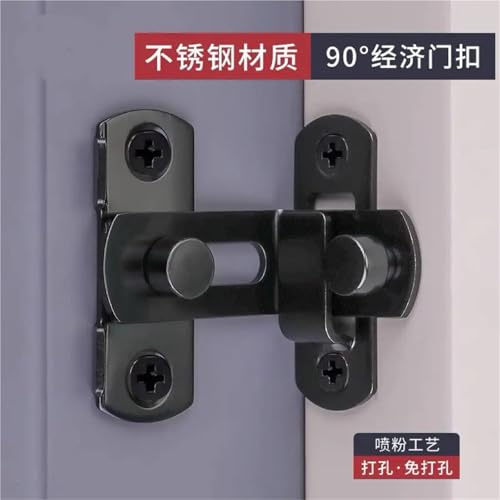 Serrure de porte à boucle pour bloquer les armoires qui ferment mal - 6