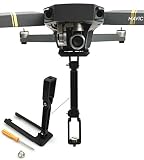 Flycoo Kamera Halterung für DJI Mavic Pro / Platinum Drone Sport Action Kamera für Gopro Hero 5 4 3 360 ° Basis Kamera 1/4 Schraubenloch (Unterstützung unten)