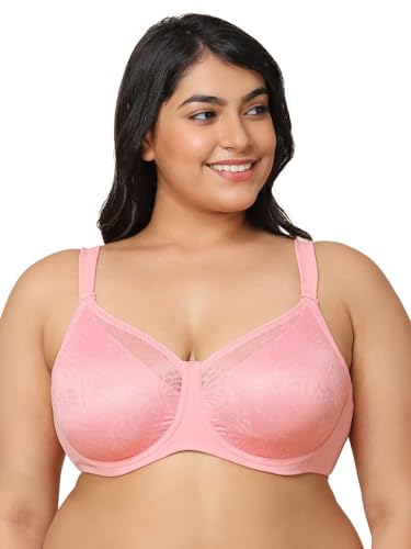 Image of Triumph Minimizer Women Bra Wired Non Padded Full Coverage Support Big Cup Bra with Padded Straps Reduces Bust by One Cup Size Comfortable Moulded High Support Bra for All Day Wear Pack of 1
