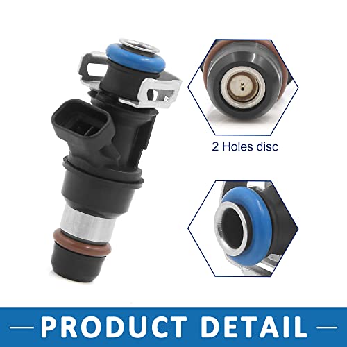 A Absopro Car Fuel Injector Replacement 17113553 For Cadillac Escalade 5.3L 6.0L 2002-2004 #TOP2