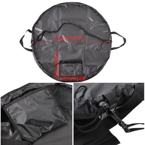 Tapis de surf et sac étanche pour changer de combinaison proprement - 6