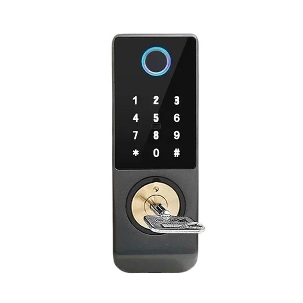 Serrure connectée Bluetooth TTLock à code et empreinte digitale