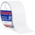 Losrik RV Roof Tape, (6In x 50Ft) Waterproof Sealing White Tape, Upgraded UV & Weatherproof RV Sealant Tapes, Suitable for Repairing Campers, Windows, Trailers, and Boats, etc