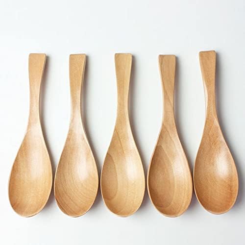 Amazon 天然木製 レンゲ ５本セット 1 000円ポッキリ レンゲスプーン れんげ 取り分けスプーン おしゃれ スプーン 蓮華 木 ナチュラル シンプル 漆塗り 白木 カトラリー 白木 れんげ オンライン通販