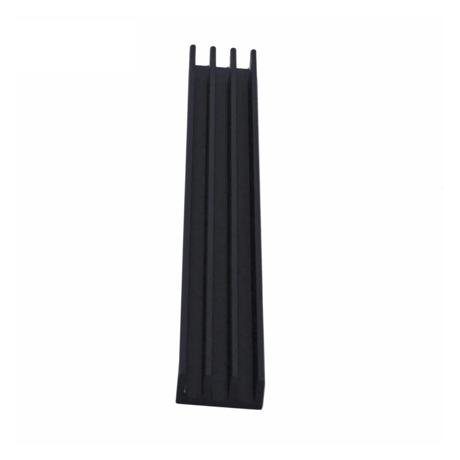 Używany w chłodnicach z chipem DIY Radiator 5 sztuk/partia 100x11x5mm Radiator aluminiowy Radiator Radiator Czarny anodowany do LED RAM Elektroniczny Chłodnica Chłodzenie