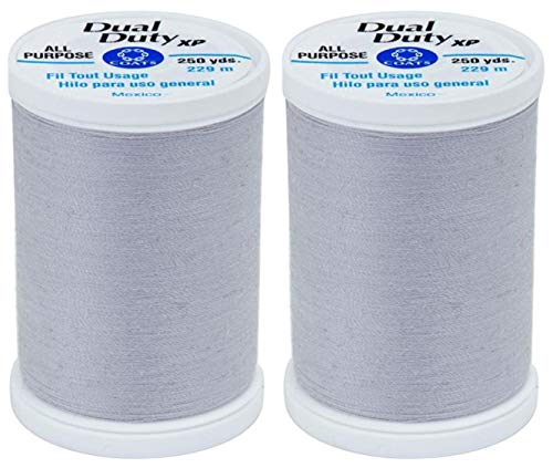 Hilo de uso general Dual Duty Xp 250yd Plata Oscuro miniatura 1