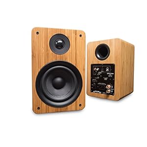 Peachtree Audio M25 Powered Speakers (Pair) – Real Bamboo