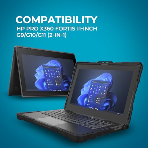 Funda de viaje HP Pro x360 Fortis 11 portátil Chromebook oficina 2