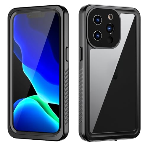 Coque étanche pour iPhone 13 Pro noire à protection intégrale IP68