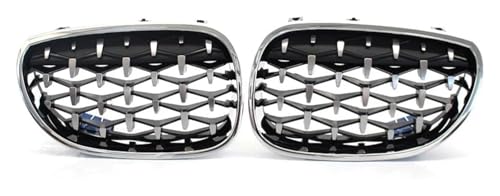Double calandre avant BMW Série 5 E60 compatible modèles 2004 à 2009