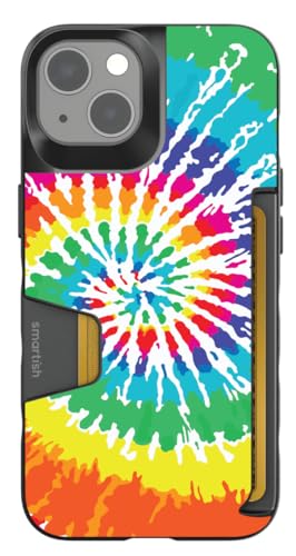 Smartish - Tie Dye - iPhone 13 Wallet Case - Wallet Slayer Vol 1 [Slim + Protective] Credit Card Holder - Fits iPhone 13