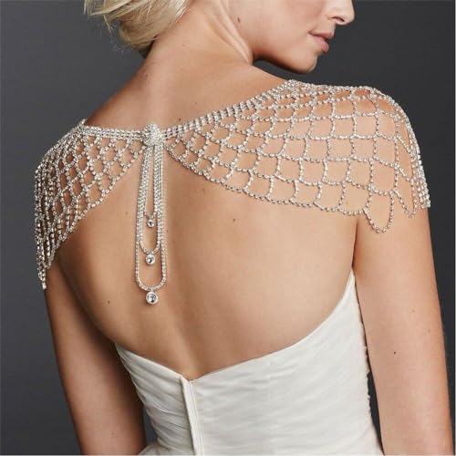 Collier châle d'épaule pour masquer la peau nue et sublimer une robe simple - 7