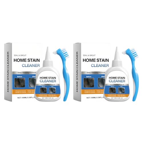 Gel removedor de manchas para el hogar, limpiador multifuncional para fregaderos de cocina, baño, lavadora, fórmula segura y eficaz para la superficie, 100 ml (2)