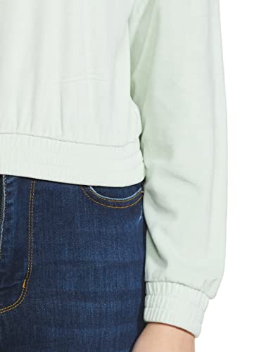 Image of Max Women Polyester Textured Hooded Sweatshirt