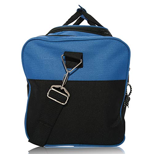 Dalix 21" Blank Sports Duffle Bag Gym Bag Travel Duffel With Adjustable Strap In Royal Blue #TOP2