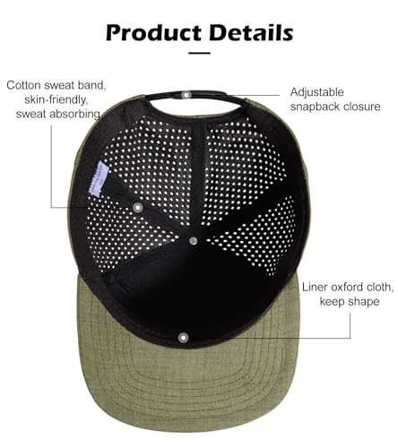 Image of LiuSuper XXL Baseball Cap - Extra Large Flat Brim Snapback 5 Panel Trucker Hat for Big Heads