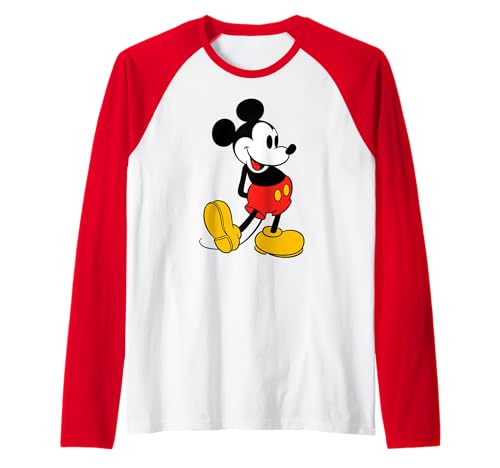 T-shirt Mickey Mouse raglan Disney parfait pour un look décontracté de week-end