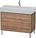Duravit LC Vanity Unit Floor-st, 2 Drawers, 582x984x459, Ticino Cherry Tree