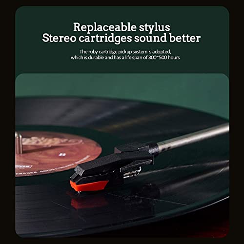 AURADO Tourne-Disque Tourne-Disque Bluetooth Tourne-Disque Vinyle Tourne-Disque à 3 Vitesses entraîné par Courroie, avec… - Les Beatles, Paul McCartney, John Lennon, RIngo Starr, George Harrison AURADO Tourne-Disque Tourne-Disque Bluetooth Tourne-Disque Vinyle Tourne-Disque à 3 Vitesses entraîné par Courroie, avec… – Image 5