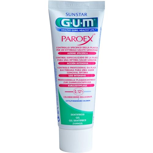 GUM PAROEX - CHX Gel A 0,12% 75ml Dentifrice PZN: 24012
