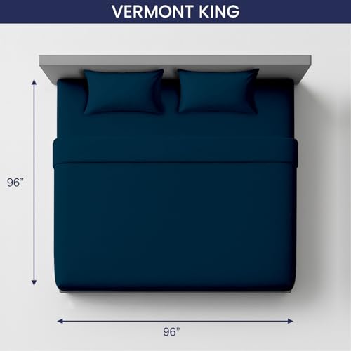 Image of SGI Bedding 96 inchx96 inch 4 Pc Vermont King Sheet Set 600 TC 12 inch Deep, Teal