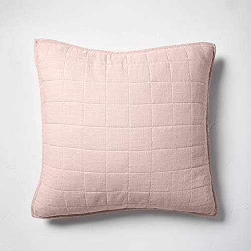 blush pillow sham