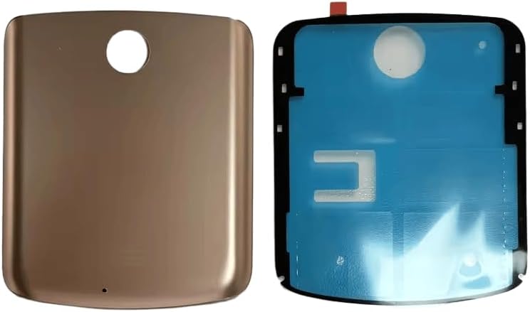 YOOOKOOO Compatible Rear Back Cover for Motorola Moto Razr 5G 2020 – Battery Door Housing Replacement Part (Gold)