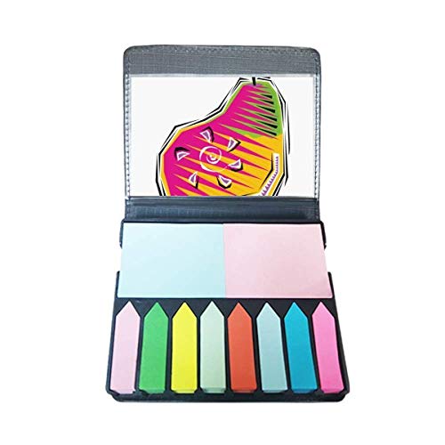 Illustration mexicaine de poire pour autocollant note de page
