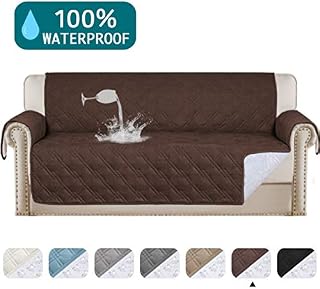 100% Waterproof Sofa Protector For Leather Sofa Cover Brown Couch Covers for Dogs